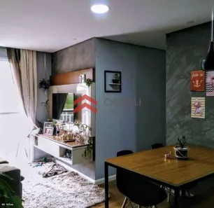 Apartamento com 2 Quartos à venda, 48m² no Jardim Ísis, Cotia