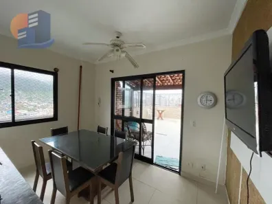 Cobertura com 3 Quartos para alugar, 130m² no Enseada, Guarujá