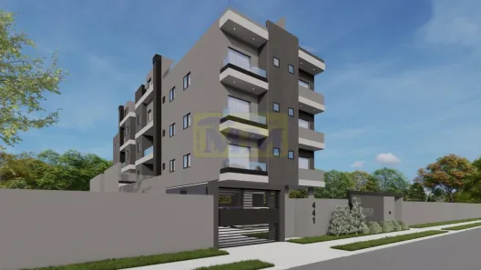 Apartamento com 2 Quartos à venda, 61m² no Emiliano Perneta, Pinhais