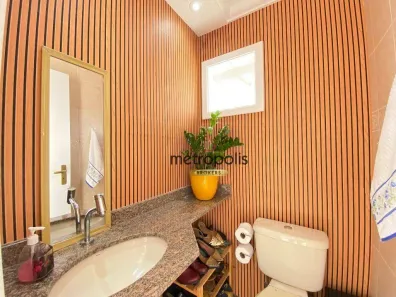 Casa de Condomínio com 3 Quartos para venda ou aluguel, 162m² no Jardim São Caetano, São Caetano do Sul