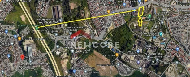 Terreno / Lote / Condomínio à venda, 8042m² no Assunção, São Bernardo do Campo