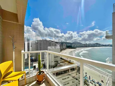 Cobertura com 3 Quartos para alugar, 215m² no Vila Luis Antônio, Guarujá