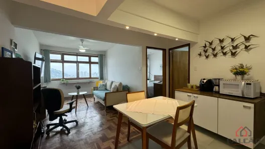 Apartamento com 1 Quarto para alugar, 45m² no Ilha Porchat, São Vicente
