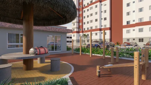 Apartamento com 2 Quartos à venda, 44m² no Loteamento Recanto Das Andorin, Barra dos Coqueiros