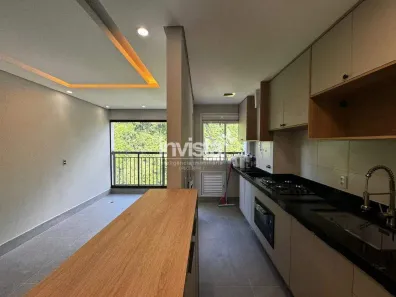 Apartamento com 2 Quartos para alugar, 62m² no Marapé, Santos