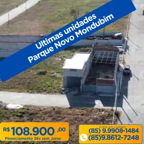 Terreno / Lote / Condomínio com 1 Quarto para venda ou aluguel, 198m² no Pajuçara Park, Maracanaú
