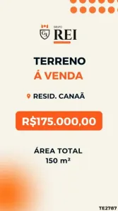 Terreno / Lote / Condomínio à venda, 150m² no Residencial Canaã, Rio Verde