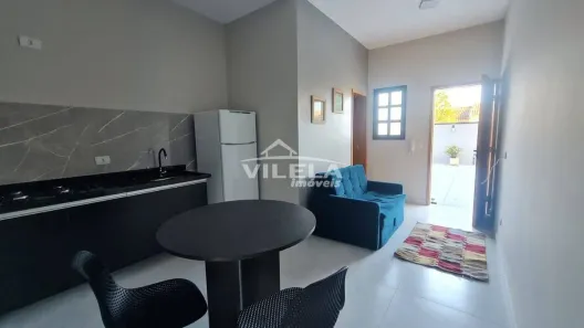 Flat com 1 Quarto para alugar, 34m² no Loteamento Jardim Aruan, Caraguatatuba