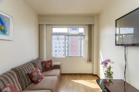 Apartamento com 1 Quarto à venda, 34m² no Centro, Curitiba