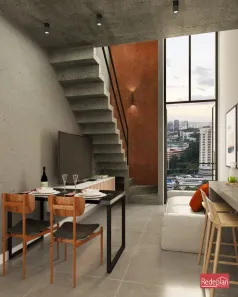 Flat com 1 Quarto à venda, 24m² no Jardim Amália, Volta Redonda