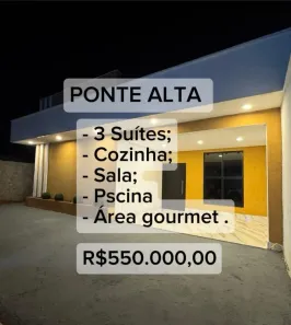 Casa de Condomínio com 3 Quartos à venda, 165m² no Ponte Alta Norte, Brasília