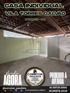 Casa com 2 Quartos à venda, 100m² no Vila Torres Galvão, Paulista