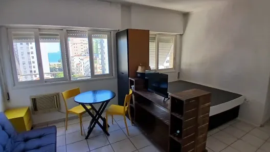 Kitnet para alugar, 39m² no Aparecida, Santos