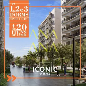 Apartamento com 1 Quarto à venda, 50m² no Condomínio Residencial e Comercial Fazenda Santa Petronilla, Bragança Paulista