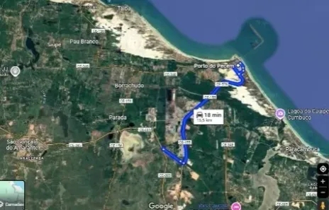 Terreno / Lote Comercial para alugar, 53700m² no Pecém, São Gonçalo do Amarante