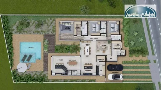 Casa de Condomínio com 3 Quartos à venda, 320m² no Terras de Santa Teresa, Itupeva