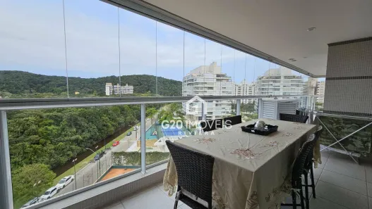 Apartamento com 3 Quartos para alugar, 132m² no Riviera, Bertioga
