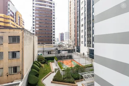 Apartamento com 1 Quarto para alugar, 33m² no Centro, Curitiba