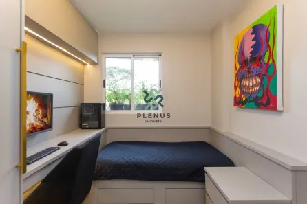Apartamento com 3 Quartos para alugar, 88m² no Cascatinha, Curitiba