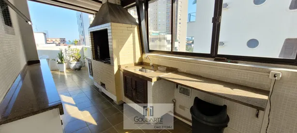 Cobertura com 4 Quartos para alugar, 245m² no Enseada, Guarujá