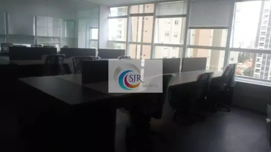Conjunto Comercial / Sala para alugar, 110m² no Cidade Monções, São Paulo