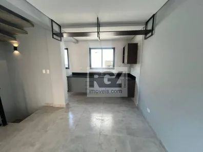 Casa de Condomínio com 2 Quartos para alugar, 116m² no Marapé, Santos