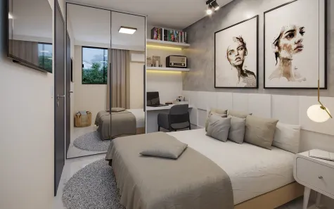 Apartamento com 2 Quartos à venda, 50m² no Pau Amarelo, Paulista