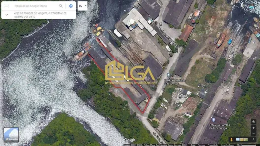Galpão / Depósito / Armazém com 3 Quartos à venda, 5000m² no Jardim Santa Maria, Guarujá