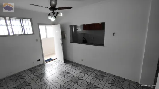 Apartamento com 1 Quarto para alugar, 58m² no Centro, São Vicente