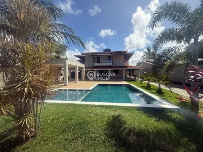 Casa de Condomínio com 4 Quartos para venda ou aluguel, 400m² no Busca Vida (Abrantes), Camaçari
