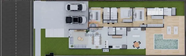 Casa de Condomínio com 3 Quartos à venda, 181m² no Residencial Pecan, Itupeva