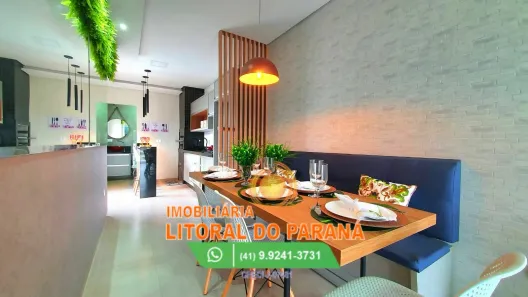 Casa de Condomínio com 2 Quartos à venda, 73m² no Praia de Leste, Pontal do Paraná