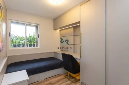 Apartamento com 3 Quartos para alugar, 88m² no Cascatinha, Curitiba