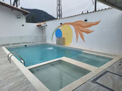 Kitnet com 1 Quarto para alugar, 25m² no Guaiúba, Guarujá