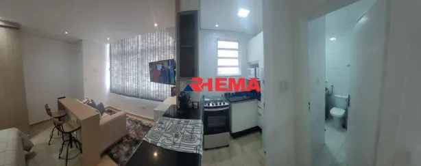 Kitnet com 1 Quarto à venda, 36m² no Aparecida, Santos