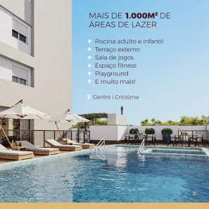 Apartamento com 3 Quartos à venda, 125m² no Centro, Criciúma