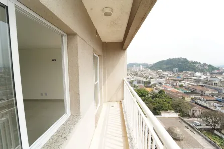 Conjunto Comercial / Sala para alugar, 41m² no Vila Mathias, Santos