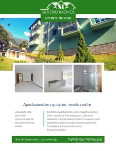 Apartamento com 2 Quartos à venda, 75m² no Morin, Petrópolis