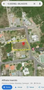 Terreno / Lote / Condomínio à venda, 1475m² no Jauá (Abrantes), Camaçari