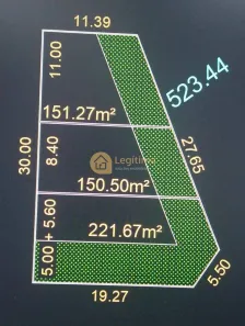 Terreno / Lote / Condomínio à venda, 524m² no Sítios Santa Luzia Residencial, Aparecida de Goiânia