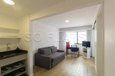 Flat com 1 Quarto para alugar, 32m² no Itaim Bibi, São Paulo