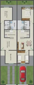 Casa com 2 Quartos à venda, 88m² no Furna da Onça, Maracanaú