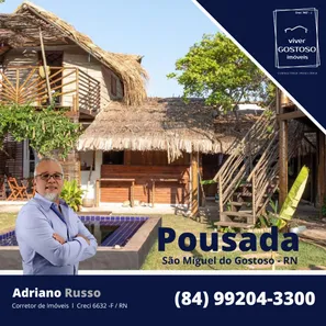 Hotel / Motel / Pousada com 6 Quartos à venda, 267m² no Centro, São Miguel do Gostoso