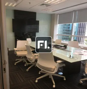 Conjunto Comercial / Sala para alugar, 180m² no Cidade Monções, São Paulo