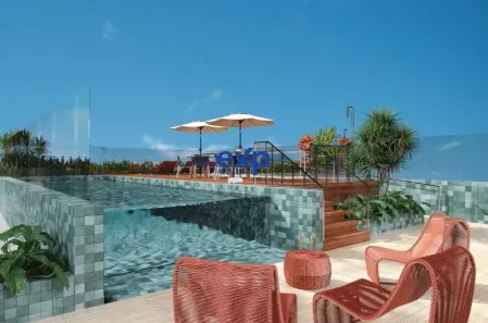 Studio com 1 Quarto à venda, 29m² no Tambaú, João Pessoa