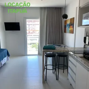 Flat com 1 Quarto para alugar, 30m² no Itapuã, Salvador