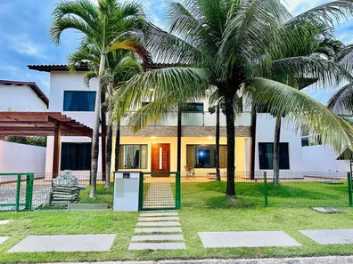 Casa de Condomínio com 5 Quartos para alugar, 500m² no Busca Vida (Abrantes), Camaçari