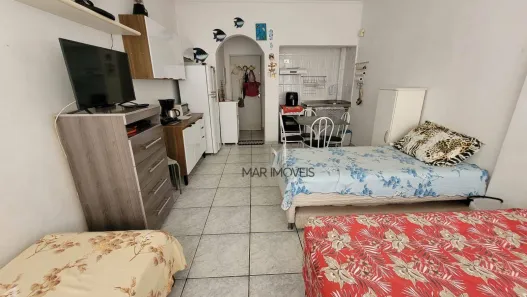 Kitnet com 1 Quarto à venda, 40m² no Pitangueiras, Guarujá