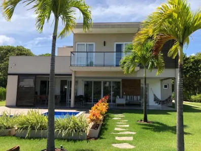 Casa de Condomínio com 4 Quartos à venda, 504m² no Busca Vida (Abrantes), Camaçari