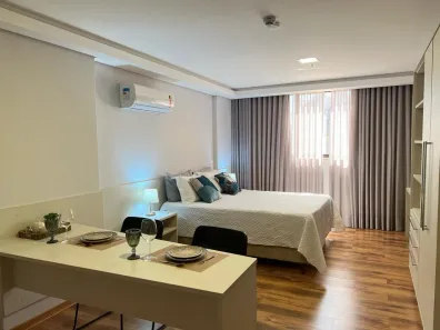 Flat com 1 Quarto à venda, 34m² no Jardim dos Estados, Campo Grande